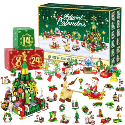 Calendario de adviento navideño