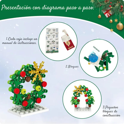 Calendario de adviento navideño